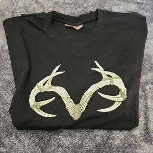 Black Antler Design Men's Short Sleeve Tee